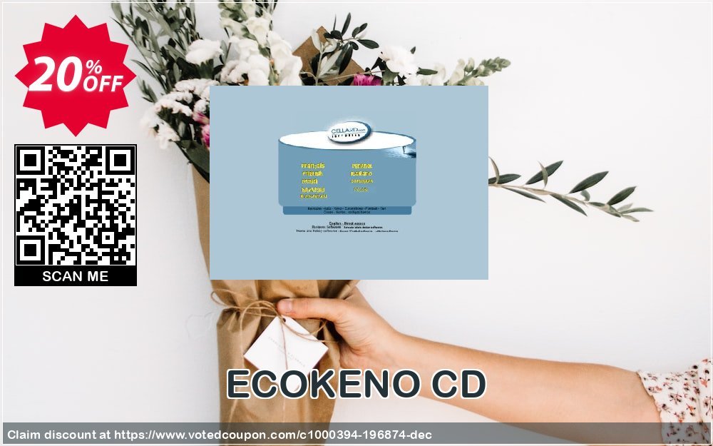ECOKENO CD Coupon, discount ECOKENO CD wonderful promo code 2024. Promotion: wonderful promo code of ECOKENO CD 2024
