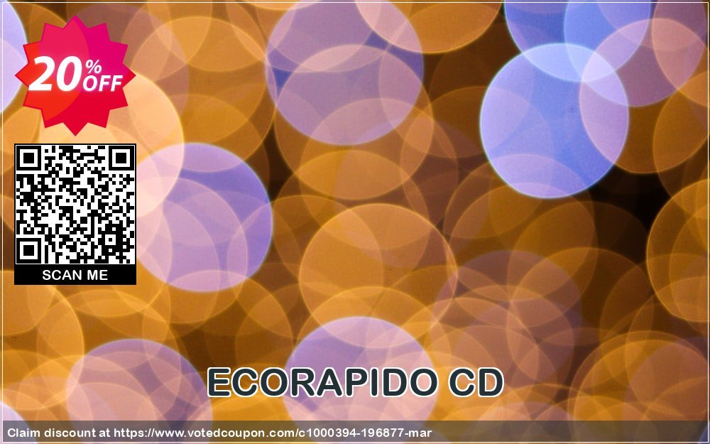 ECORAPIDO CD Coupon Code Apr 2024, 20% OFF - VotedCoupon