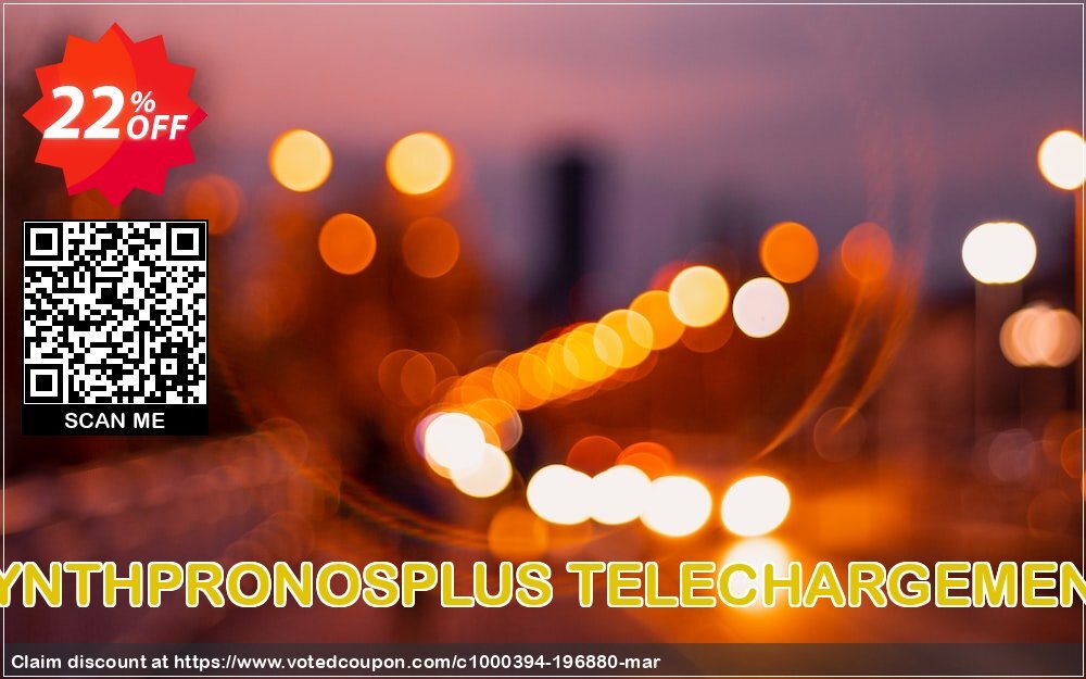 SYNTHPRONOSPLUS TELECHARGEMENT Coupon Code May 2024, 22% OFF - VotedCoupon