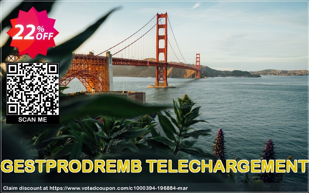 GESTPRODREMB TELECHARGEMENT Coupon Code Jun 2024, 22% OFF - VotedCoupon