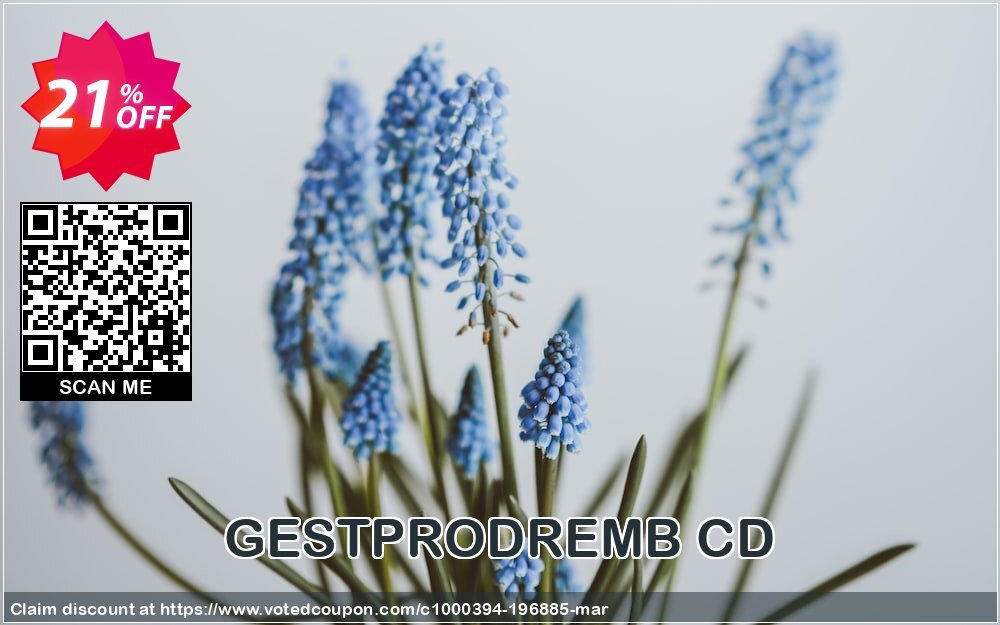 GESTPRODREMB CD Coupon Code Apr 2024, 21% OFF - VotedCoupon