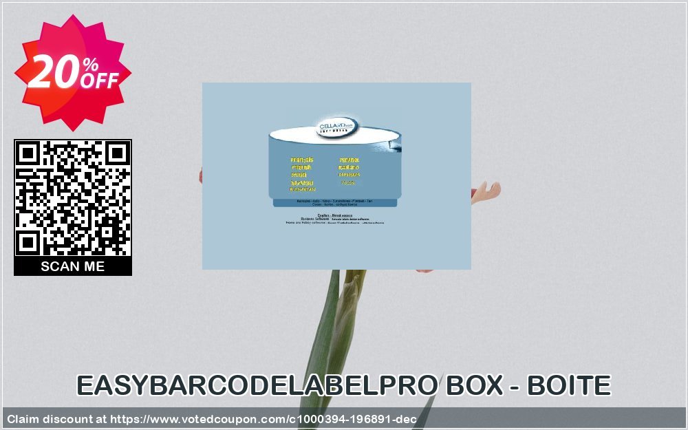 EASYBARCODELABELPRO BOX - BOITE Coupon, discount EASYBARCODELABELPRO BOX - BOITE best sales code 2024. Promotion: best sales code of EASYBARCODELABELPRO BOX - BOITE 2024