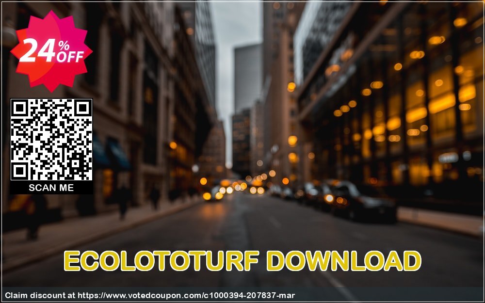 ECOLOTOTURF DOWNLOAD Coupon Code Apr 2024, 24% OFF - VotedCoupon