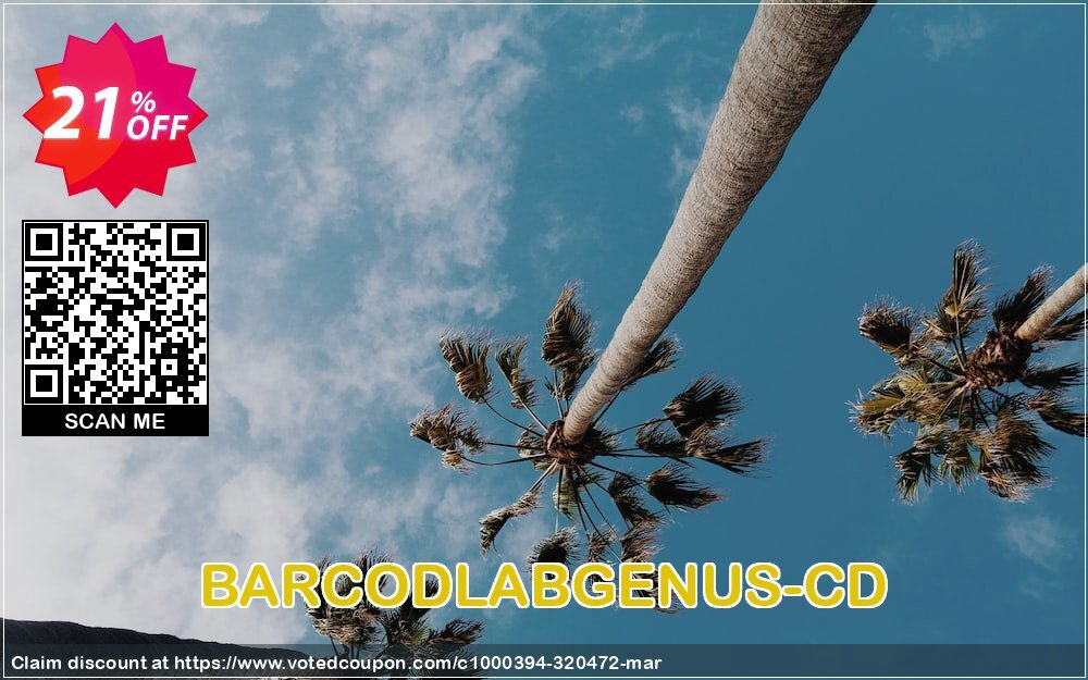 BARCODLABGENUS-CD Coupon, discount BARCODLABGENUS-CD hottest discount code 2024. Promotion: hottest discount code of BARCODLABGENUS-CD 2024