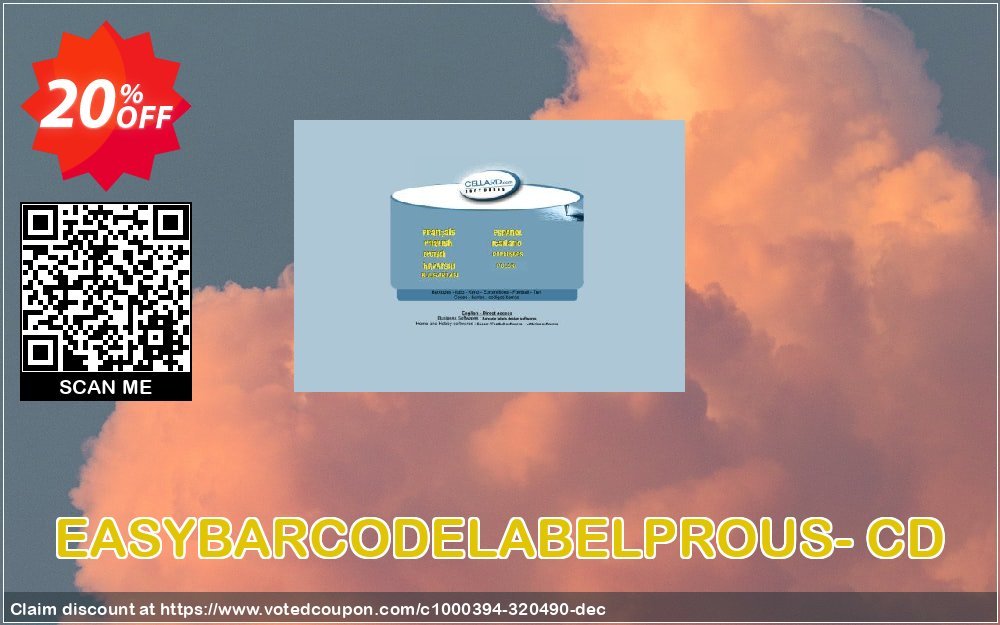 EASYBARCODELABELPROUS- CD Coupon, discount EASYBARCODELABELPROUS- CD awful sales code 2024. Promotion: awful sales code of EASYBARCODELABELPROUS- CD 2024