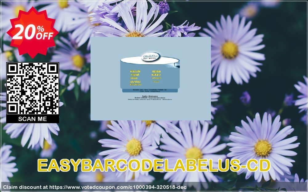 EASYBARCODELABELUS-CD Coupon, discount EASYBARCODELABELUS-CD hottest sales code 2024. Promotion: hottest sales code of EASYBARCODELABELUS-CD 2024