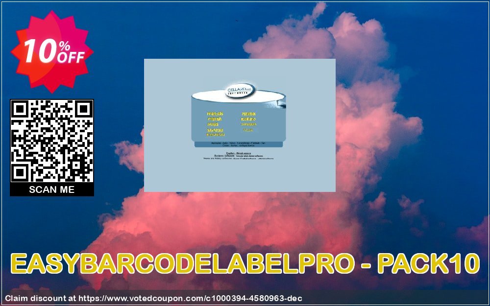EASYBARCODELABELPRO - PACK10 Coupon Code Apr 2024, 10% OFF - VotedCoupon