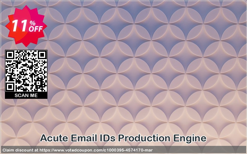 Acute Email IDs Production Engine Coupon Code Apr 2024, 11% OFF - VotedCoupon