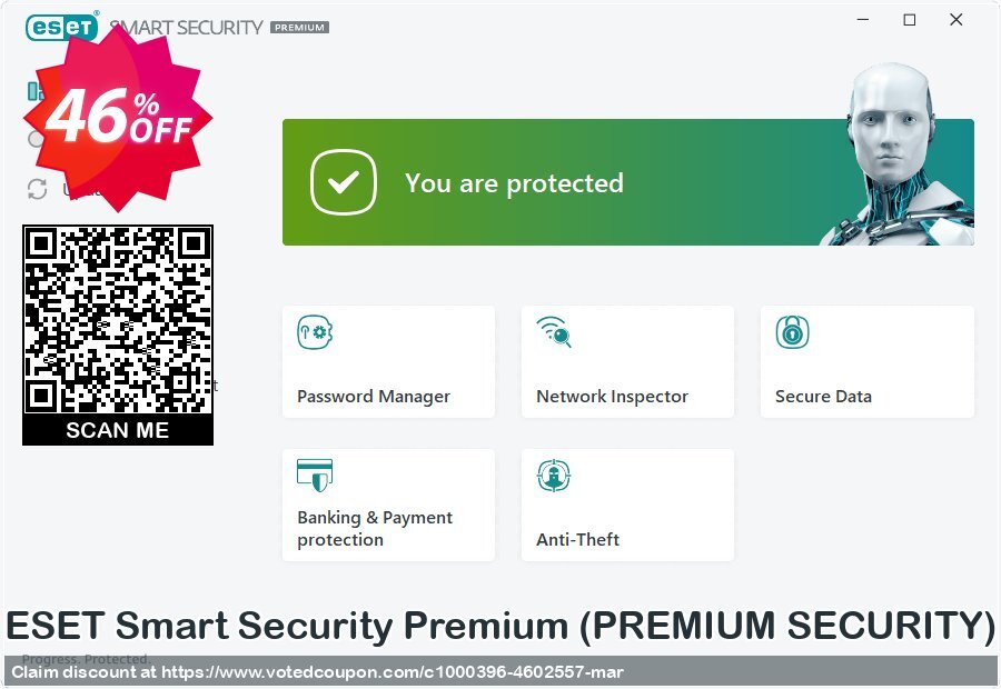 ESET Smart Security Premium, PREMIUM SECURITY  Coupon, discount ESET Smart Security - Nouvelle licence 1 an pour 1 ordinateur - Promo 50% excellent promotions code 2024. Promotion: excellent promotions code of ESET Smart Security - Nouvelle licence 1 an pour 1 ordinateur - Promo 50% 2024