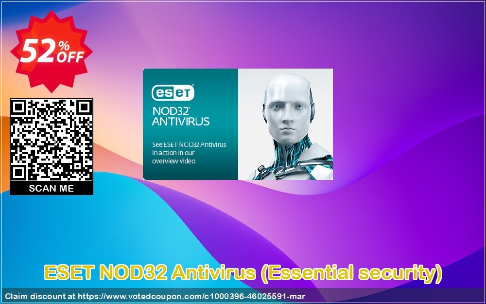 ESET NOD32 Antivirus, Essential security  Coupon Code Apr 2024, 52% OFF - VotedCoupon