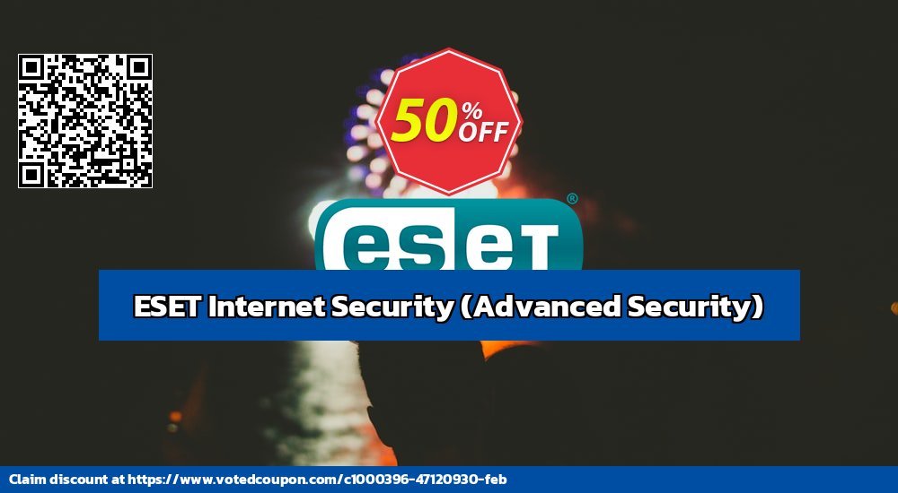 ESET Internet Security, Advanced Security  Coupon, discount 50% OFF ESET Internet Security (Advanced Security), verified. Promotion: Excellent discount code of ESET Internet Security (Advanced Security), tested & approved