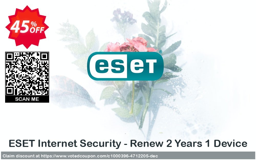 ESET Internet Security - Renew 2 Years 1 Device Coupon, discount ESET Internet Security - Reabonnement 2 ans pour 1 ordinateur best promotions code 2023. Promotion: best promotions code of ESET Internet Security - Reabonnement 2 ans pour 1 ordinateur 2023