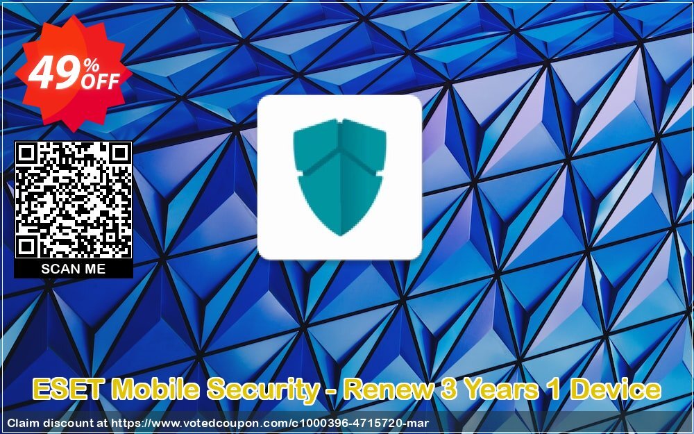 ESET Mobile Security - Renew 3 Years 1 Device Coupon Code Apr 2024, 49% OFF - VotedCoupon