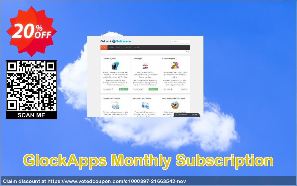 GlockApps Monthly Subscription Coupon, discount GlockApps Monthly Subscription marvelous discounts code 2024. Promotion: marvelous discounts code of GlockApps Monthly Subscription 2024