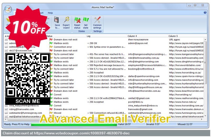 Advanced Email Verifier Coupon, discount Advanced Email Verifier Special sales code 2024. Promotion: amazing offer code of Advanced Email Verifier 2024
