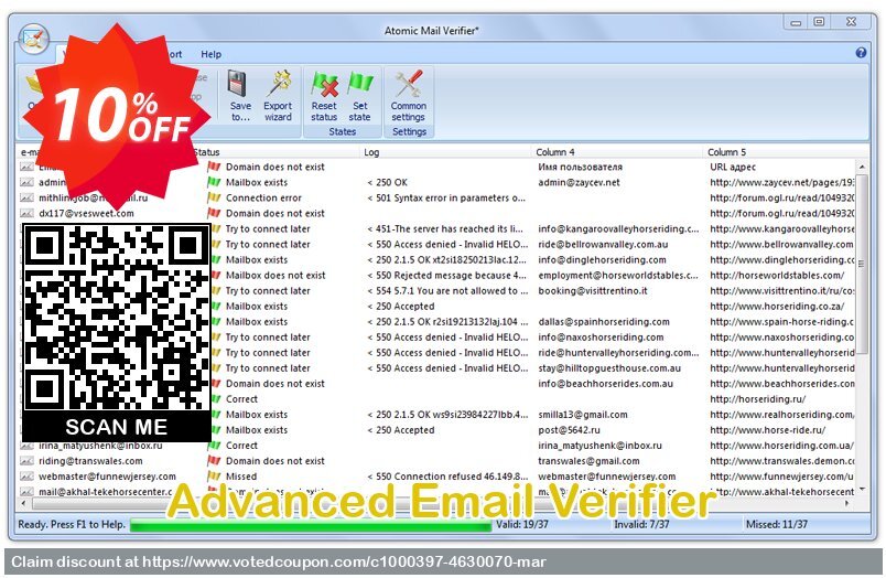 Advanced Email Verifier Coupon Code May 2024, 10% OFF - VotedCoupon