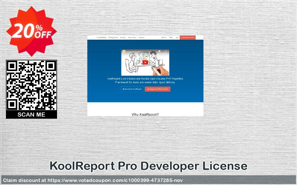 KoolReport Pro Developer Plan Coupon, discount KoolReport Pro Developer License imposing discounts code 2023. Promotion: imposing discounts code of KoolReport Pro Developer License 2023