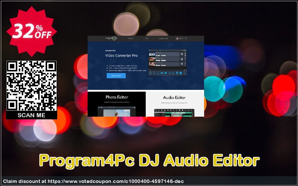 Program4Pc DJ Audio Editor Coupon, discount DJ Audio Editor imposing promotions code 2023. Promotion: imposing promotions code of DJ Audio Editor 2023