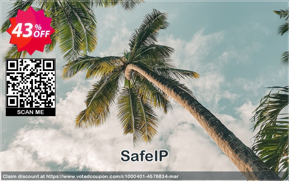 SafeIP Coupon, discount SafeIP amazing deals code 2025. Promotion: amazing deals code of SafeIP 2024