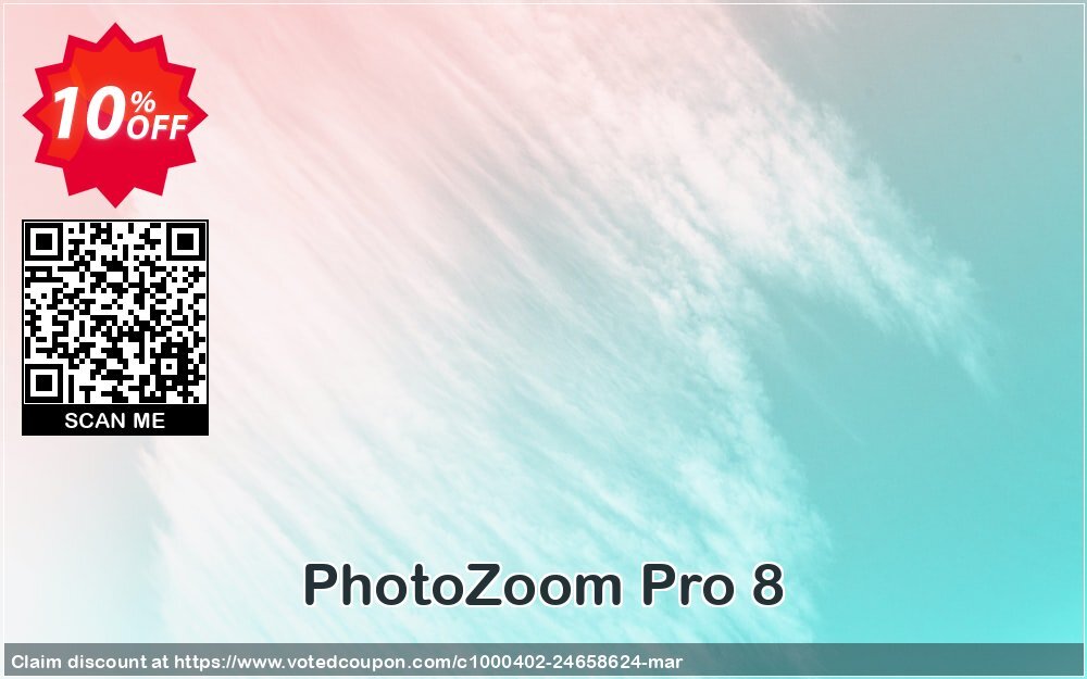 PhotoZoom Pro 8 Coupon Code Apr 2024, 10% OFF - VotedCoupon