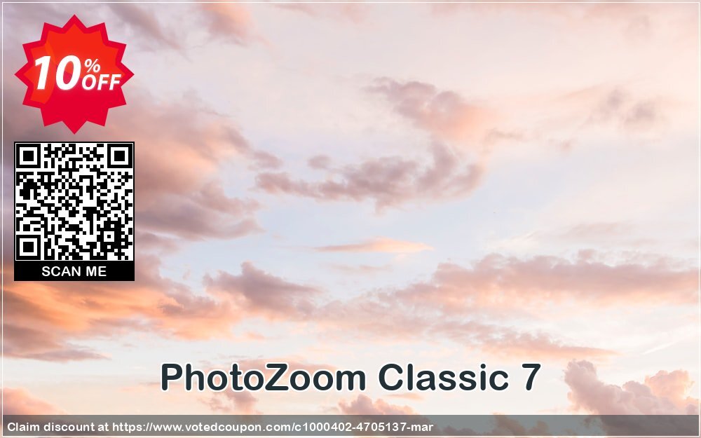 PhotoZoom Classic 7 Coupon Code Apr 2024, 10% OFF - VotedCoupon