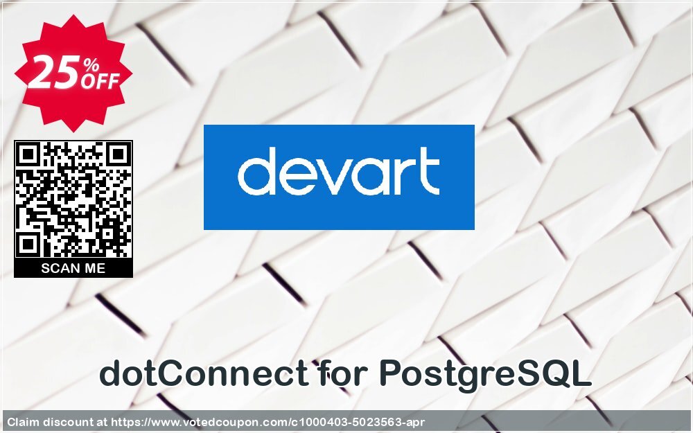 dotConnect for PostgreSQL Coupon Code Apr 2024, 25% OFF - VotedCoupon