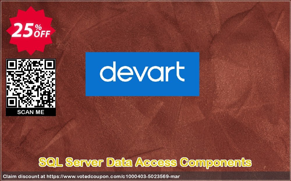 SQL Server Data Access Components Coupon, discount SQL Server Data Access Components Amazing promo code 2024. Promotion: formidable discount code of SQL Server Data Access Components 2024