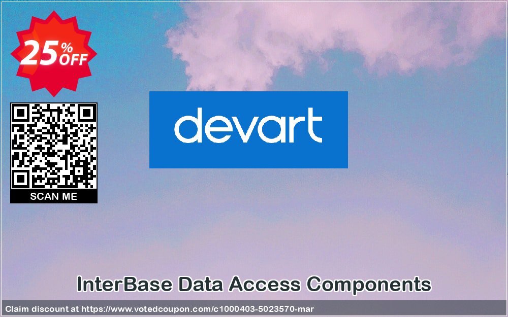 InterBase Data Access Components Coupon, discount InterBase Data Access Components Stunning discounts code 2024. Promotion: fearsome promo code of InterBase Data Access Components 2024