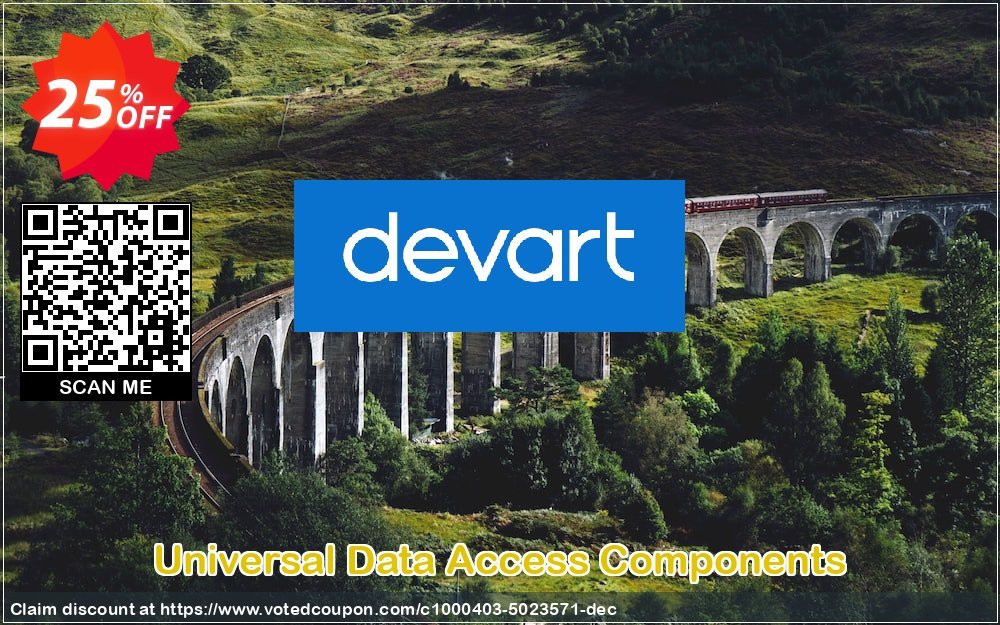 Universal Data Access Components Coupon, discount Universal Data Access Components Staggering promotions code 2024. Promotion: dreaded discounts code of Universal Data Access Components 2024