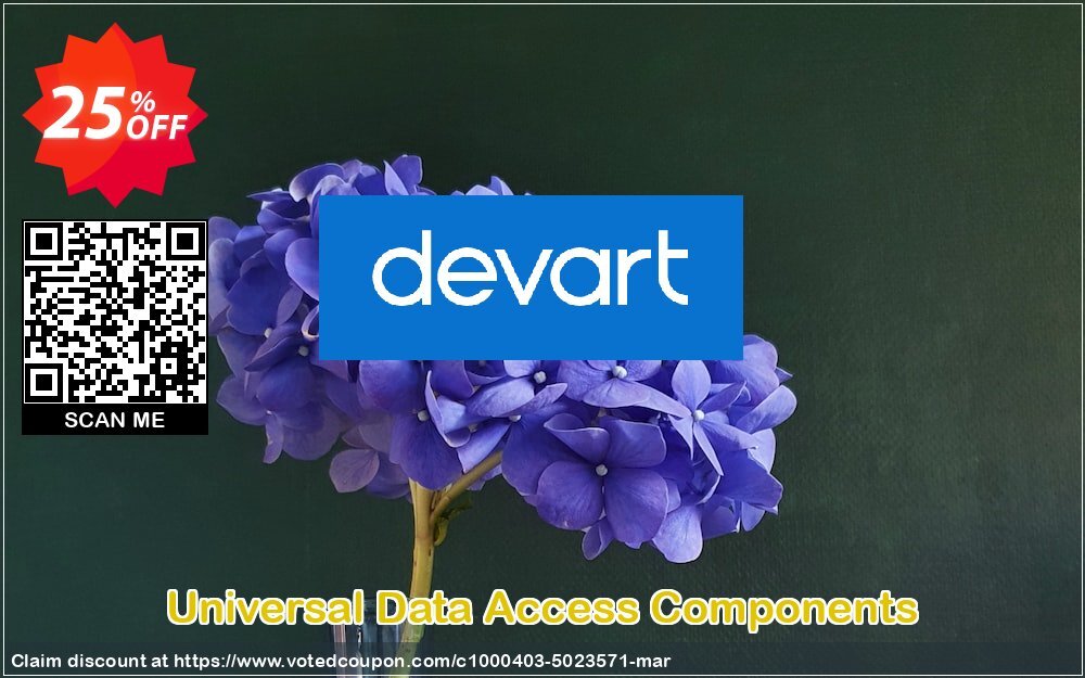 Universal Data Access Components Coupon Code May 2024, 25% OFF - VotedCoupon