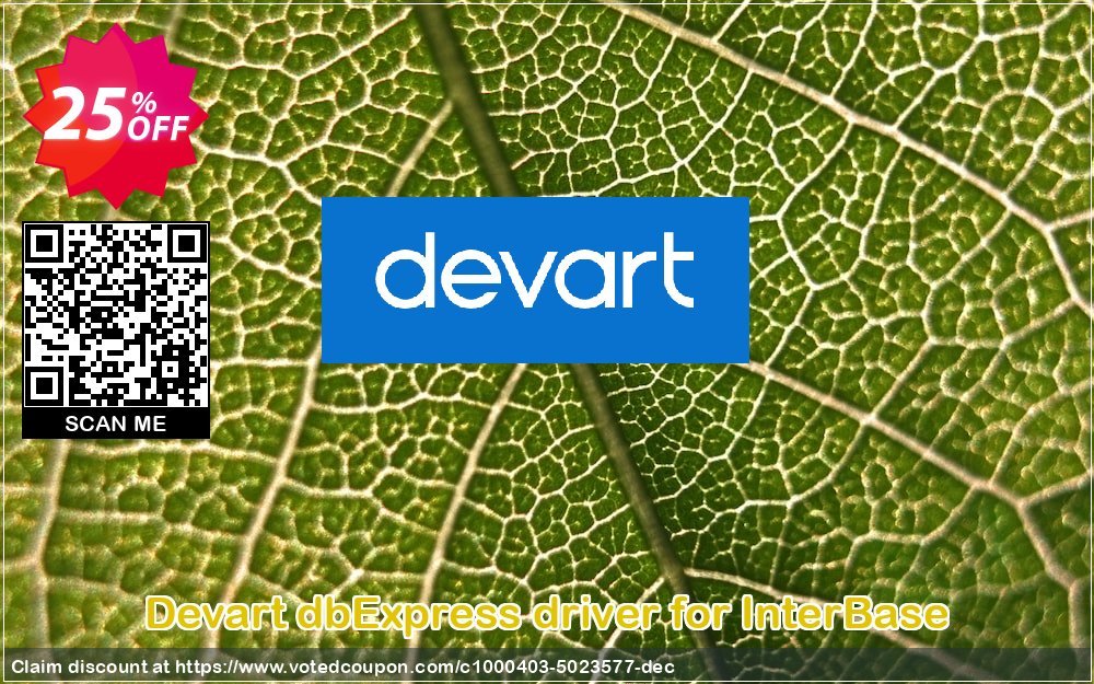 Devart dbExpress driver for InterBase Coupon Code Apr 2024, 25% OFF - VotedCoupon