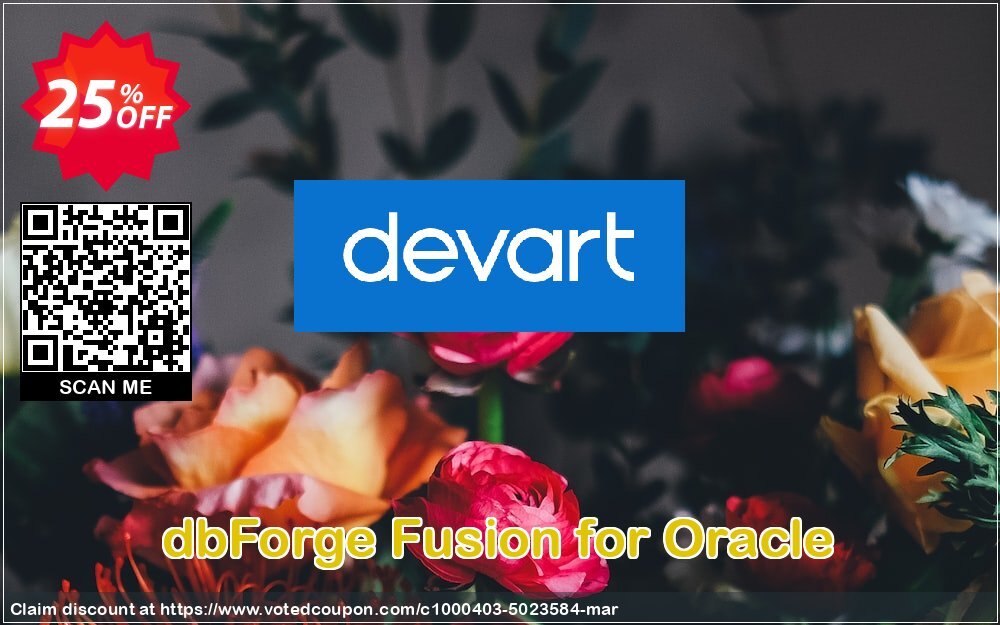 dbForge Fusion for Oracle Coupon Code Jun 2024, 25% OFF - VotedCoupon