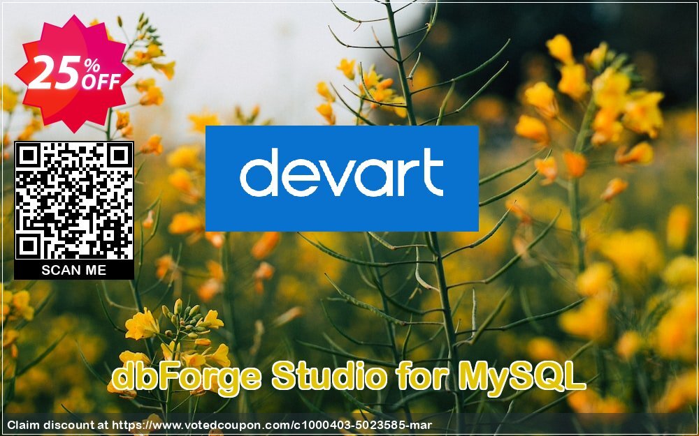 dbForge Studio for MySQL Coupon Code May 2024, 25% OFF - VotedCoupon