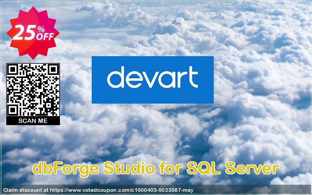 dbForge Studio for SQL Server Coupon, discount dbForge Studio for SQL Server Hottest deals code 2024. Promotion: stunning sales code of dbForge Studio for SQL Server 2024
