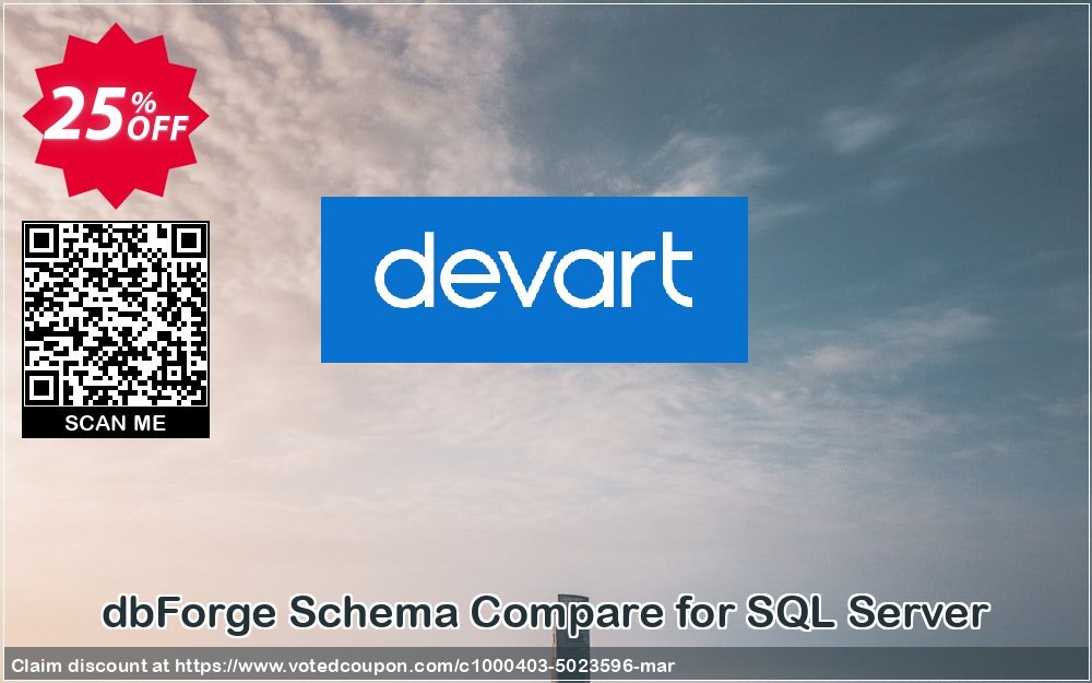 dbForge Schema Compare for SQL Server Coupon Code May 2024, 25% OFF - VotedCoupon