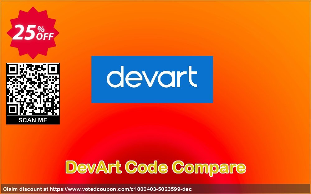 DevArt Code Compare Coupon, discount Code Compare Fearsome promotions code 2023. Promotion: awful discounts code of Code Compare 2023