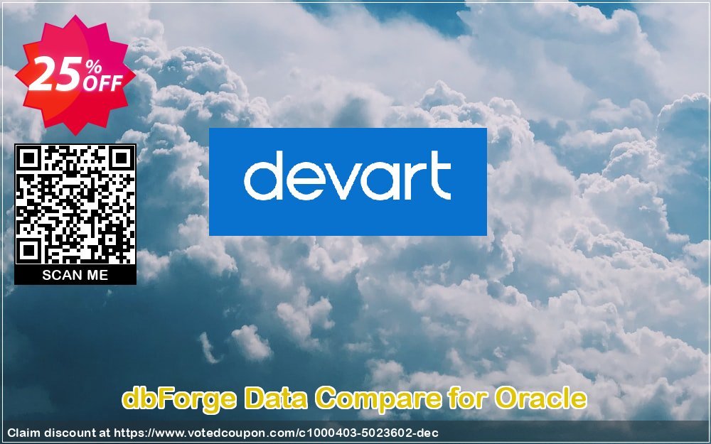 dbForge Data Compare for Oracle Coupon, discount dbForge Data Compare for Oracle Marvelous offer code 2023. Promotion: best deals code of dbForge Data Compare for Oracle 2023