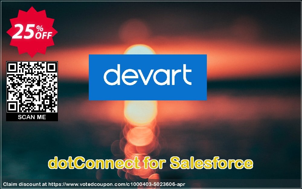 dotConnect for Salesforce Coupon, discount dotConnect for Salesforce Amazing promotions code 2024. Promotion: exclusive discounts code of dotConnect for Salesforce 2024