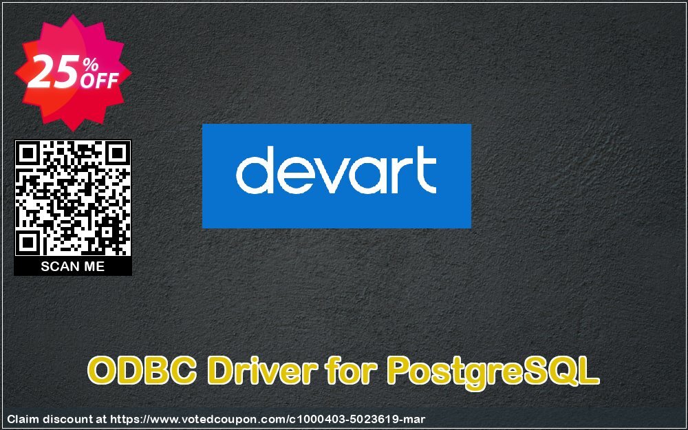 ODBC Driver for PostgreSQL Coupon Code May 2024, 25% OFF - VotedCoupon