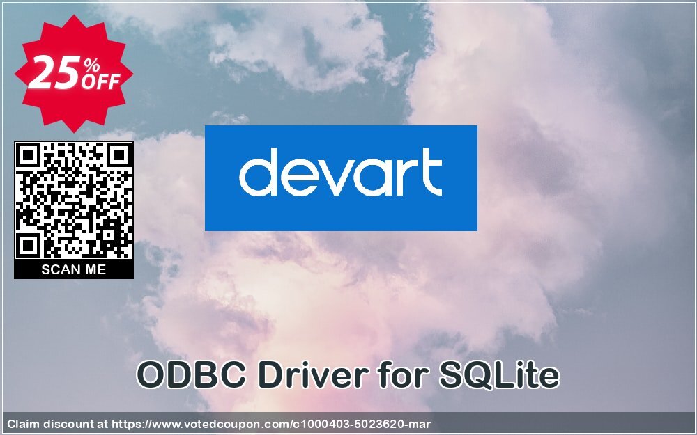 ODBC Driver for SQLite Coupon, discount ODBC Driver for SQLite Impressive promotions code 2024. Promotion: wondrous discounts code of ODBC Driver for SQLite 2024