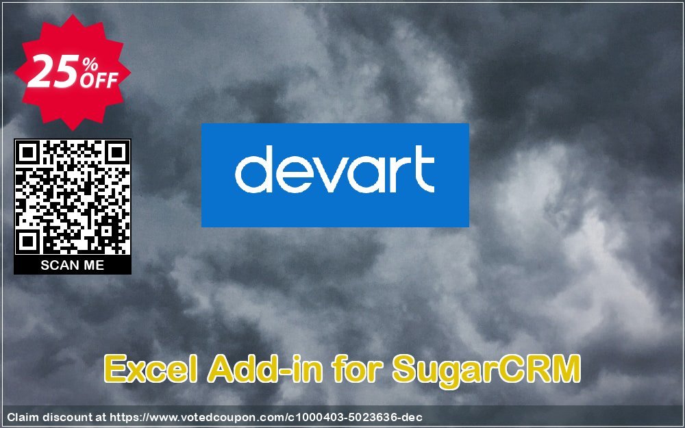 Excel Add-in for SugarCRM Coupon, discount Excel Add-in for SugarCRM Awesome deals code 2024. Promotion: stirring sales code of Excel Add-in for SugarCRM 2024