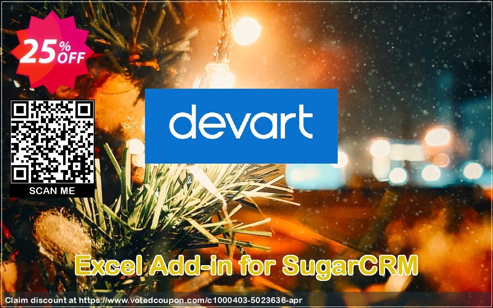 Excel Add-in for SugarCRM Coupon Code May 2024, 25% OFF - VotedCoupon