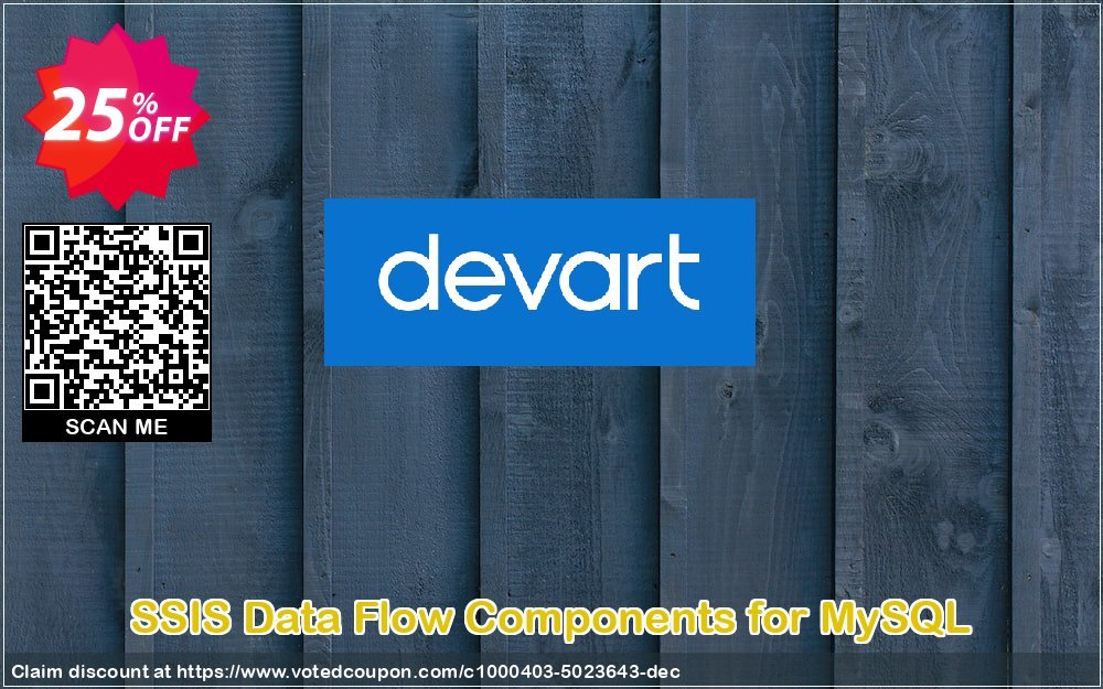 SSIS Data Flow Components for MySQL Coupon Code Apr 2024, 25% OFF - VotedCoupon