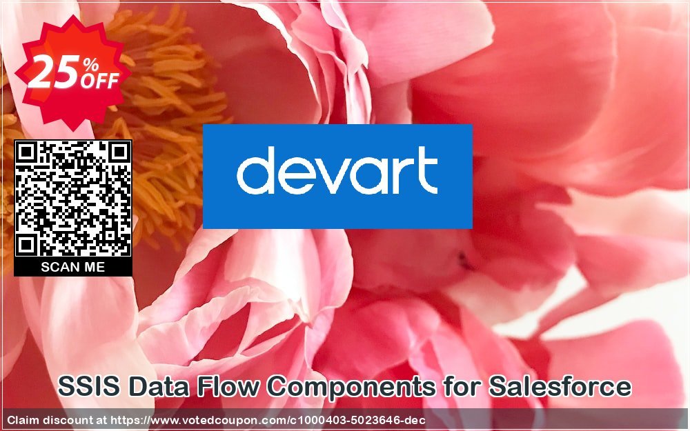 SSIS Data Flow Components for Salesforce Coupon, discount SSIS Data Flow Components for Salesforce Dreaded promo code 2024. Promotion: amazing discount code of SSIS Data Flow Components for Salesforce 2024