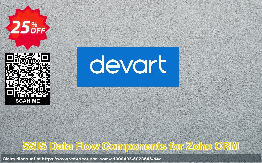 SSIS Data Flow Components for Zoho CRM Coupon, discount SSIS Data Flow Components for Zoho CRM Marvelous promotions code 2024. Promotion: best discounts code of SSIS Data Flow Components for Zoho CRM 2024