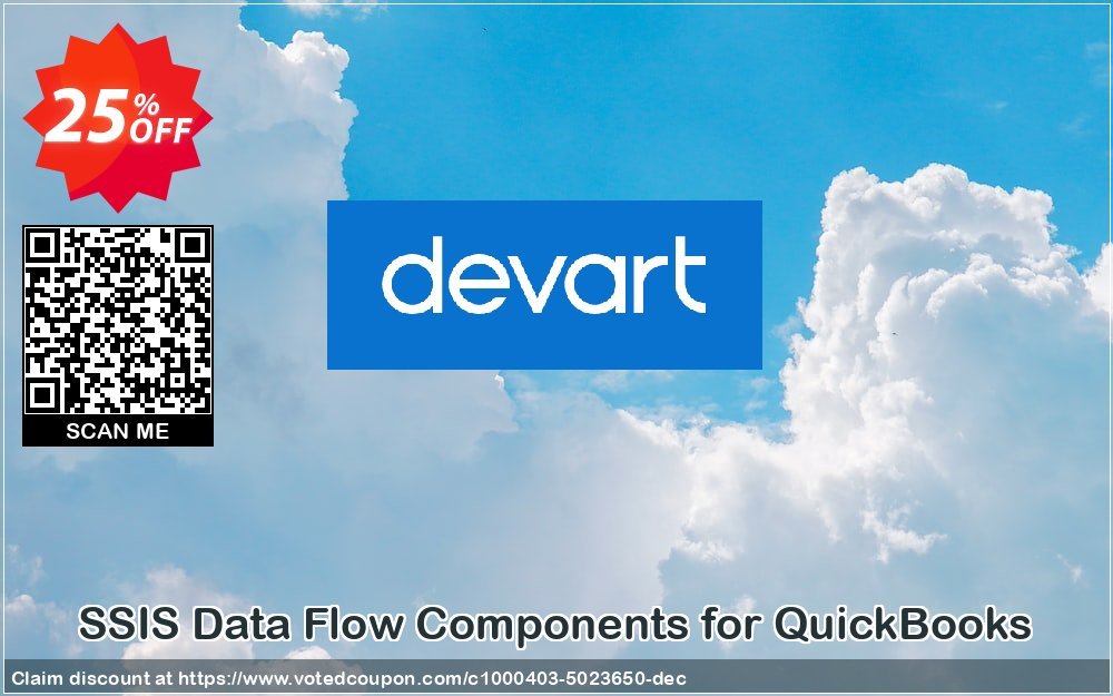 SSIS Data Flow Components for QuickBooks Coupon Code May 2024, 25% OFF - VotedCoupon