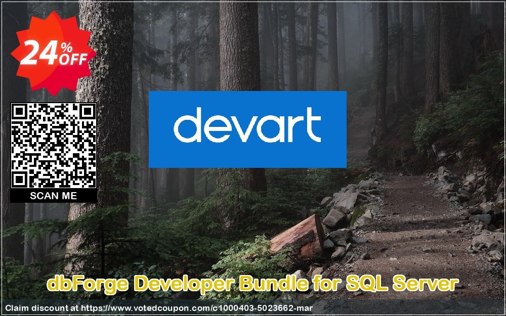 dbForge Developer Bundle for SQL Server Coupon, discount dbForge SQL Tools Stunning promotions code 2024. Promotion: fearsome discounts code of dbForge Developer Bundle for SQL Server 2024