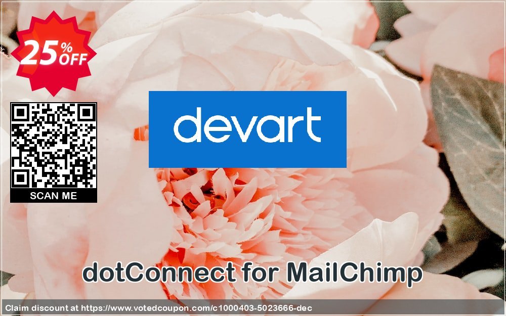 dotConnect for MailChimp Coupon, discount dotConnect for MailChimp Impressive discount code 2024. Promotion: wondrous offer code of dotConnect for MailChimp 2024