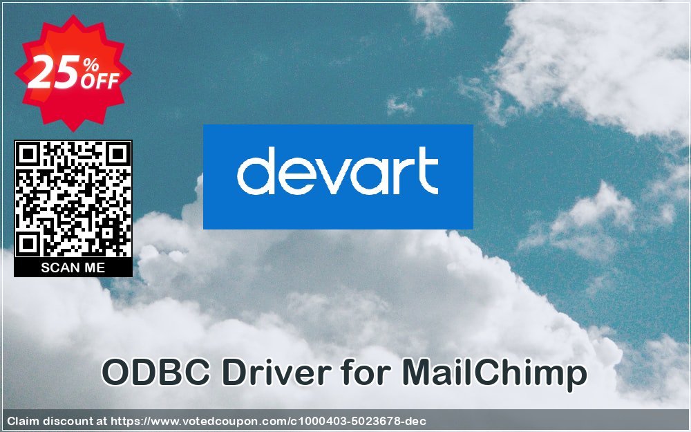 ODBC Driver for MailChimp Coupon, discount ODBC Driver for MailChimp Big deals code 2024. Promotion: amazing sales code of ODBC Driver for MailChimp 2024