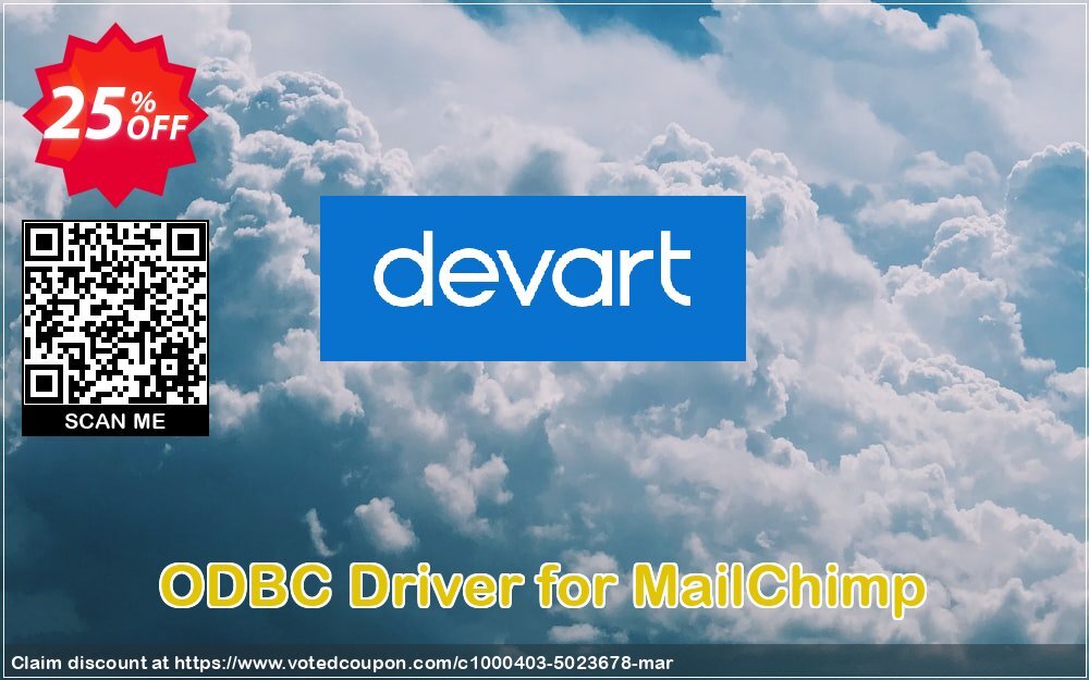 ODBC Driver for MailChimp Coupon, discount ODBC Driver for MailChimp Big deals code 2024. Promotion: amazing sales code of ODBC Driver for MailChimp 2024